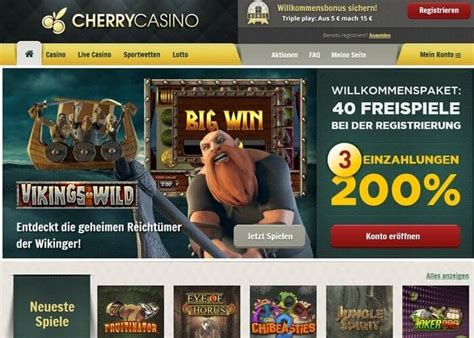 Cherry Casino Erfahrung & Bonus Angebote January 2024.